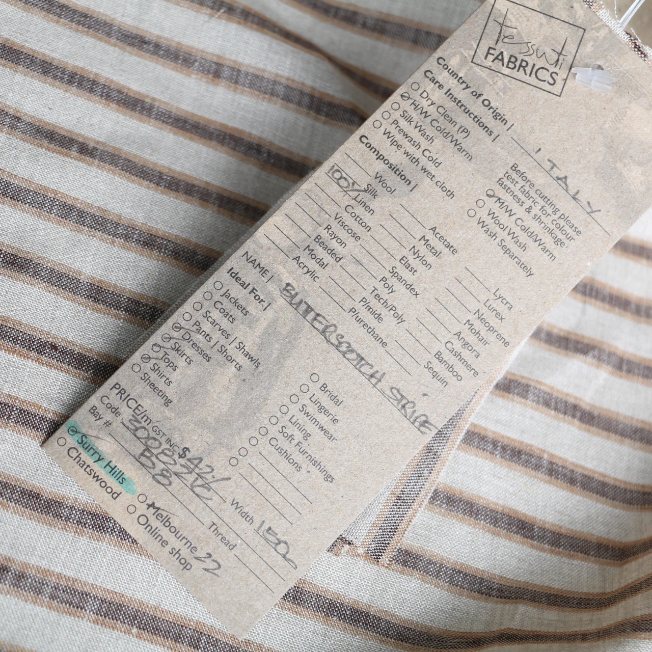 Butterscotch Stripe - Image 3