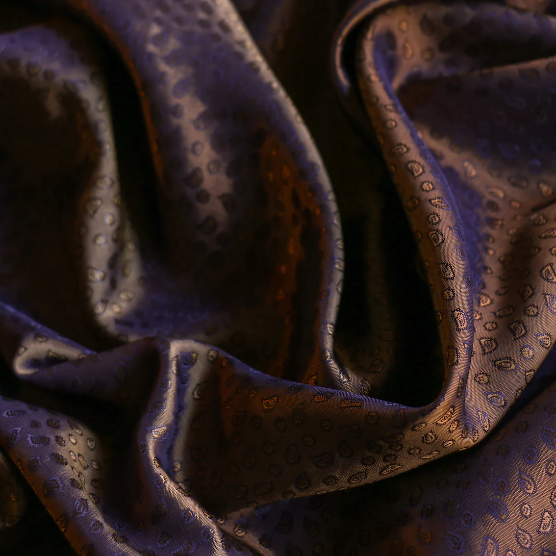 Cachemire Bronze/Black Mini Paisley - Fancy Lining - Image 2