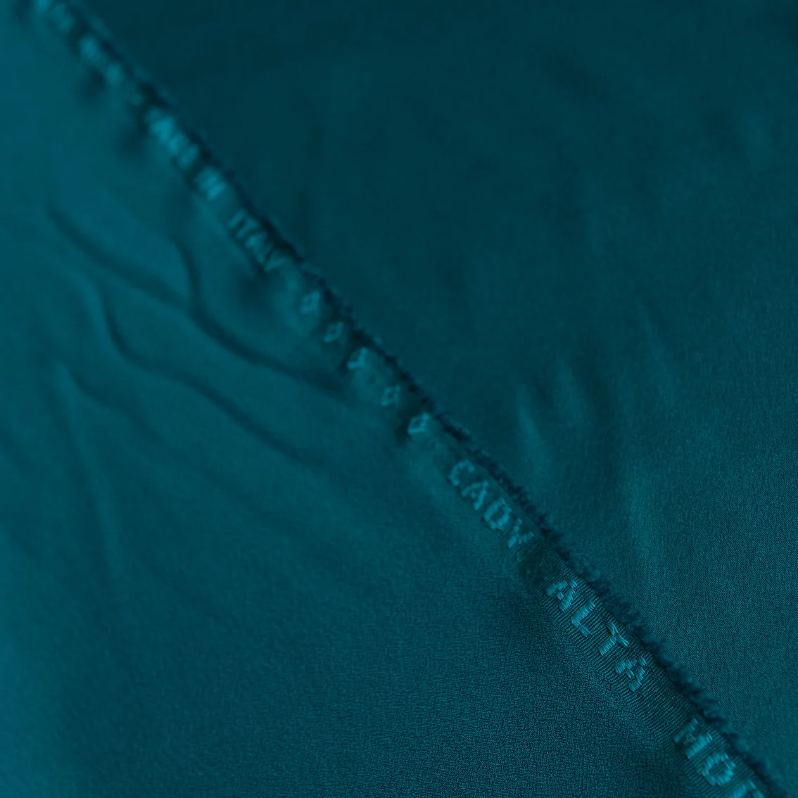 Cady Aquamarine Satin-Backed Crepe - Image 3