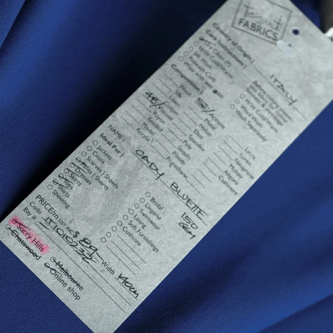 Cady Bluette Crepe - Image 3