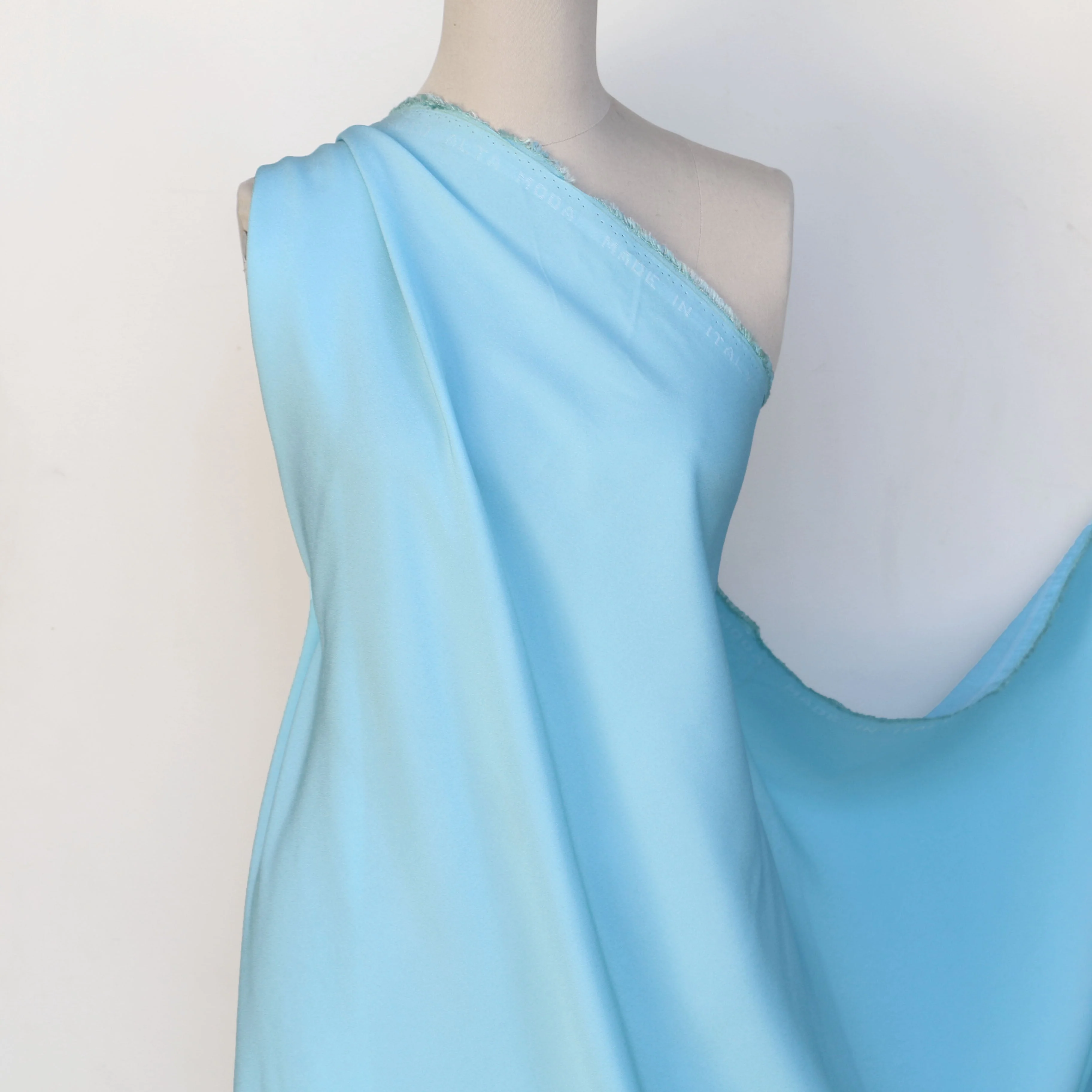Cady Sky Satin Backed Crepe - Image 5
