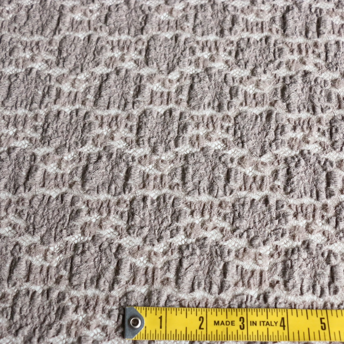 Cafe Au Lait Stretch Lace - Image 3
