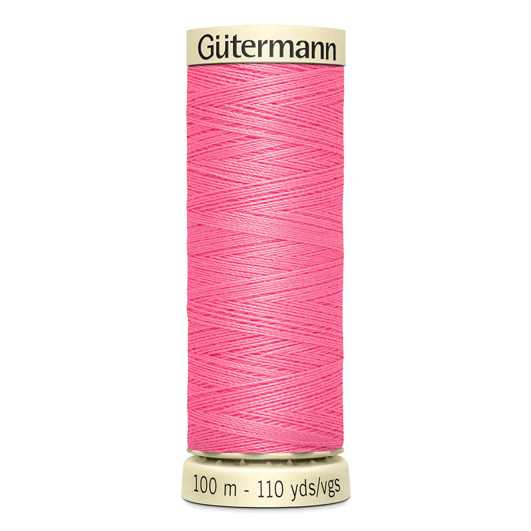 Calais Bright Pink Cotton Poplin - Image 4