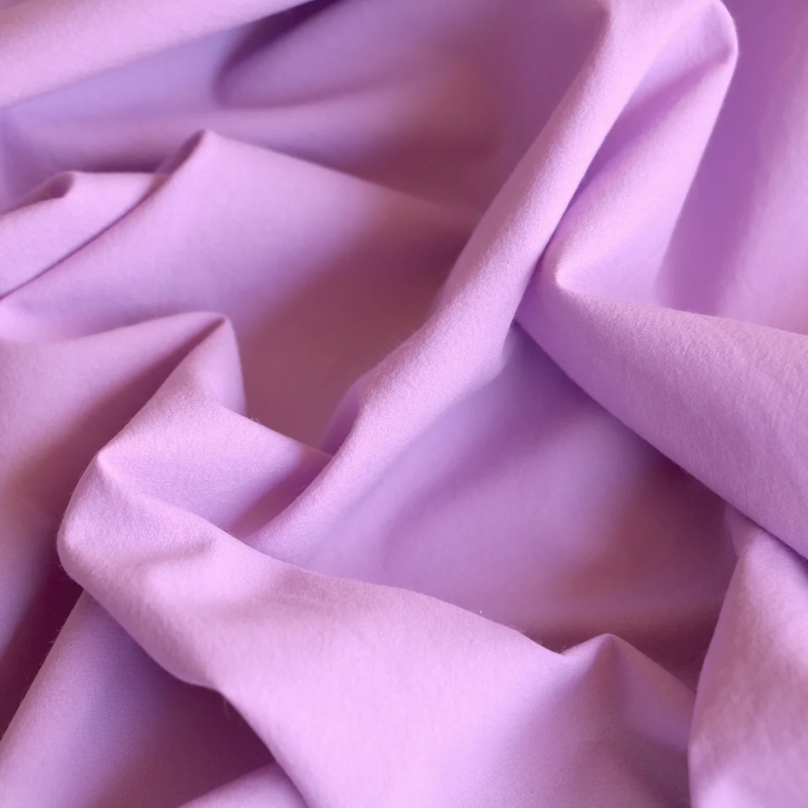 Calais Lilac Cotton Poplin - Image 2