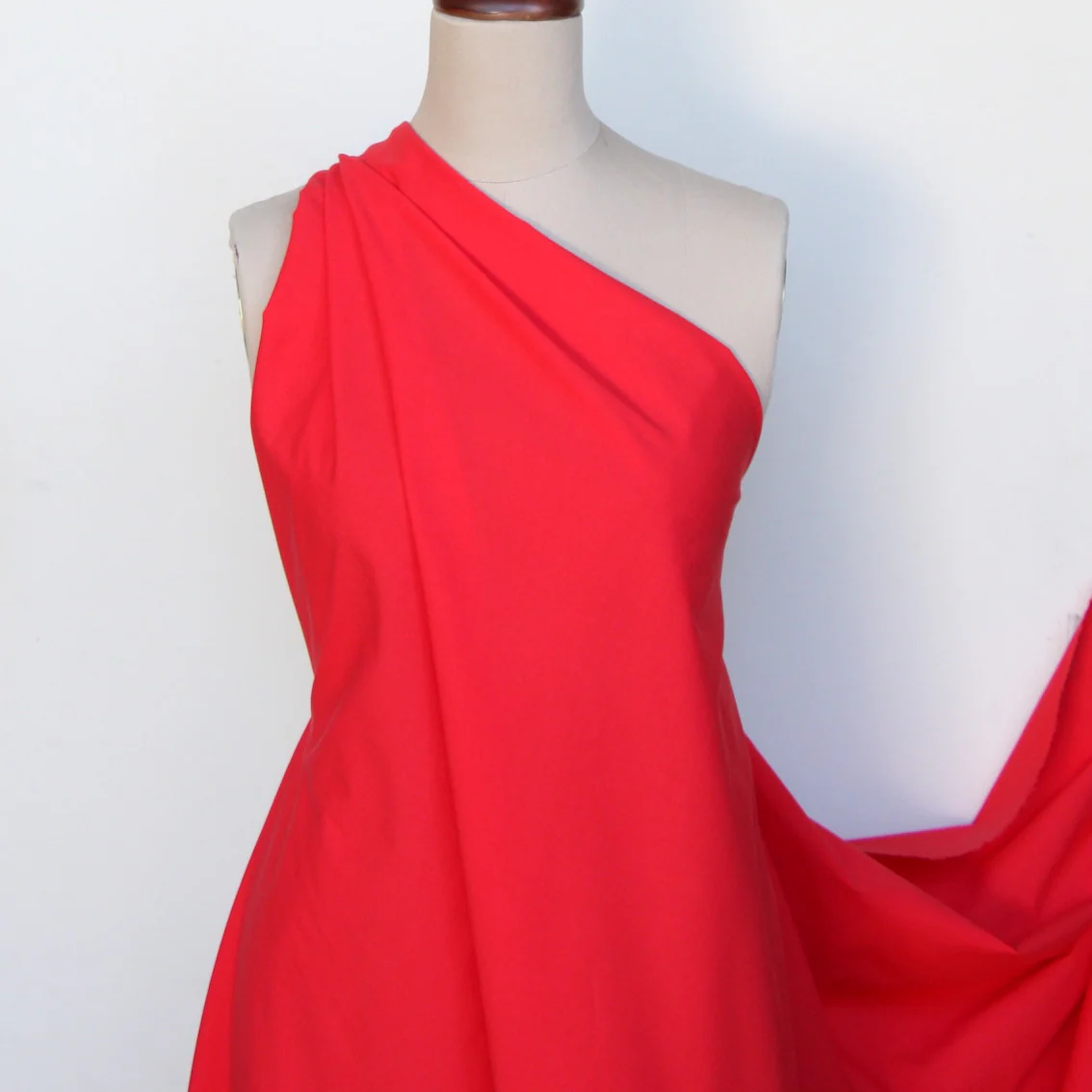 Calais Red Poplin - Image 3
