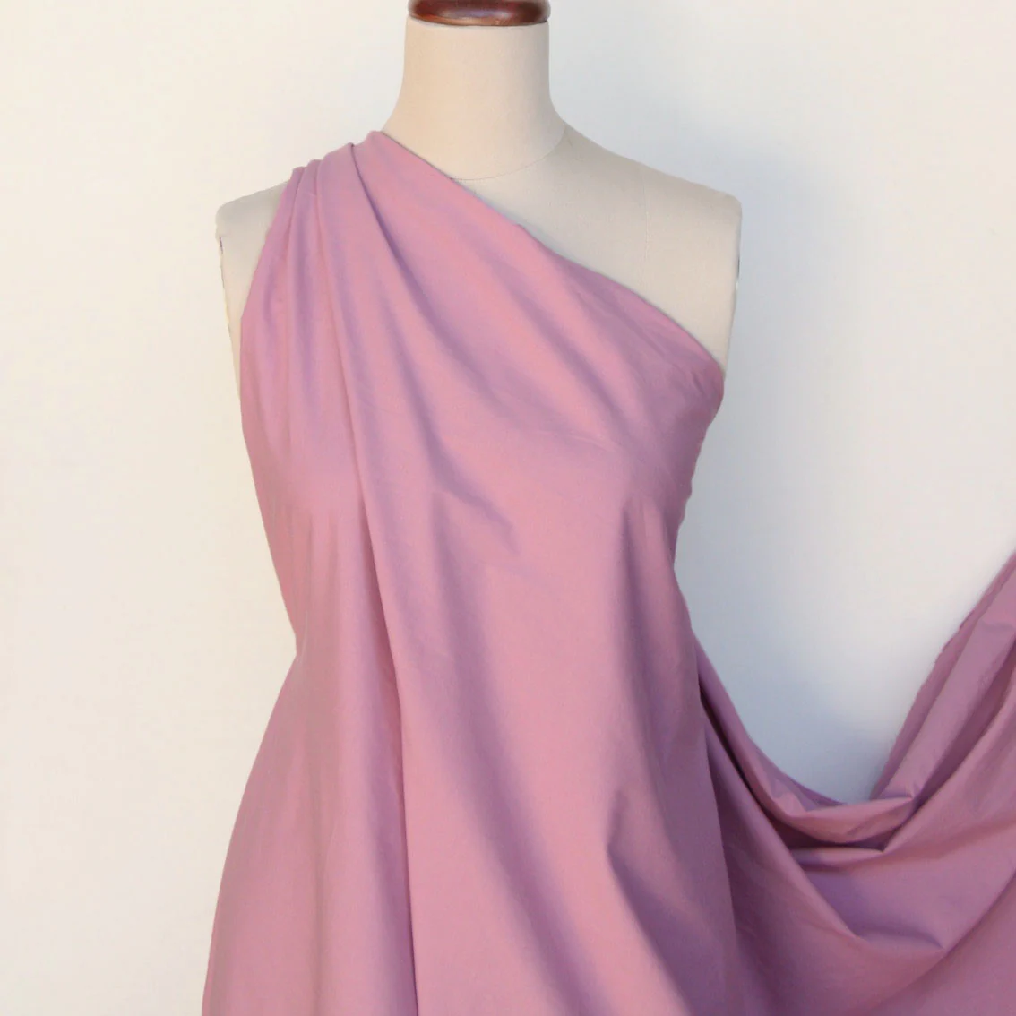 Calais Rose Cotton Poplin - Image 3