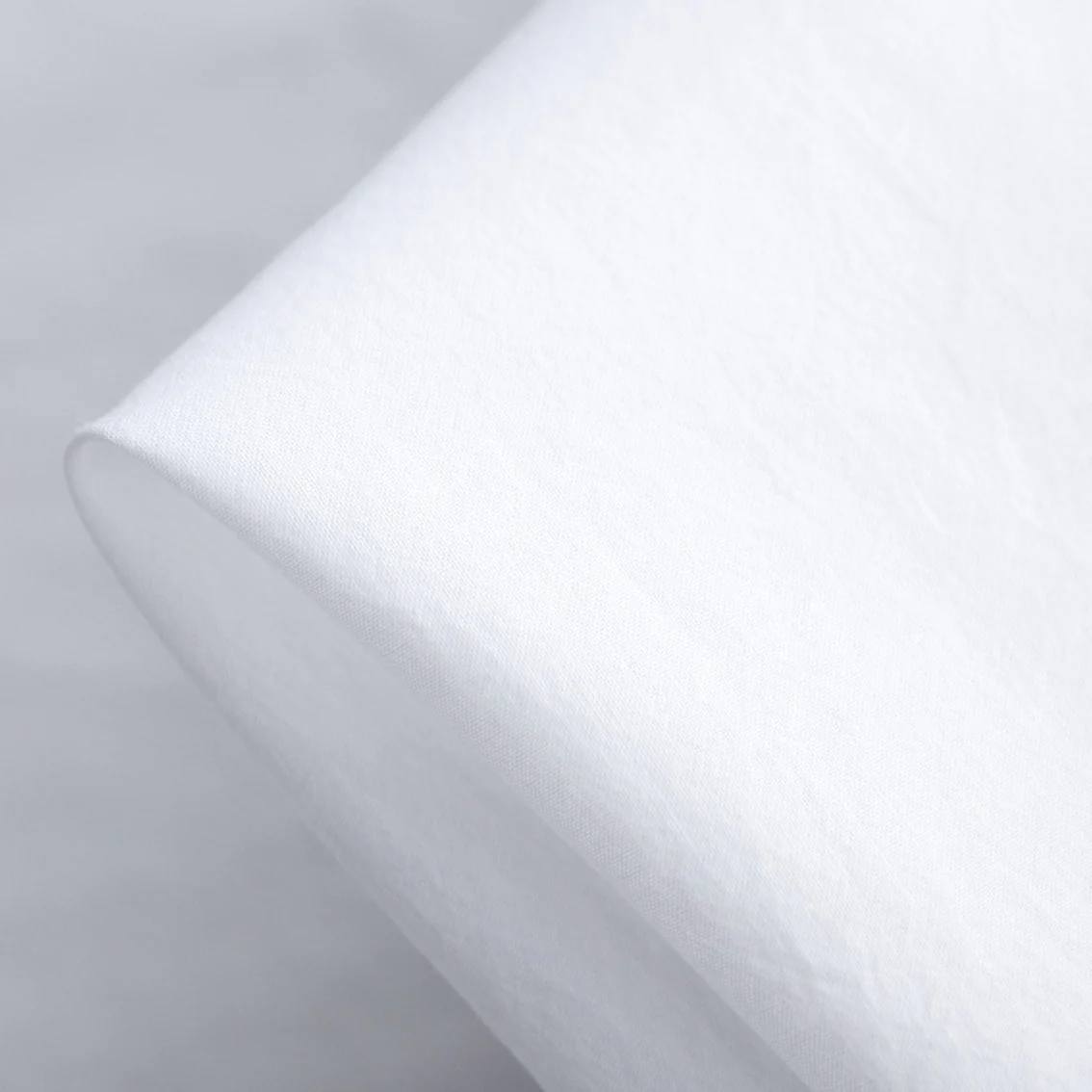 Calais White Poplin