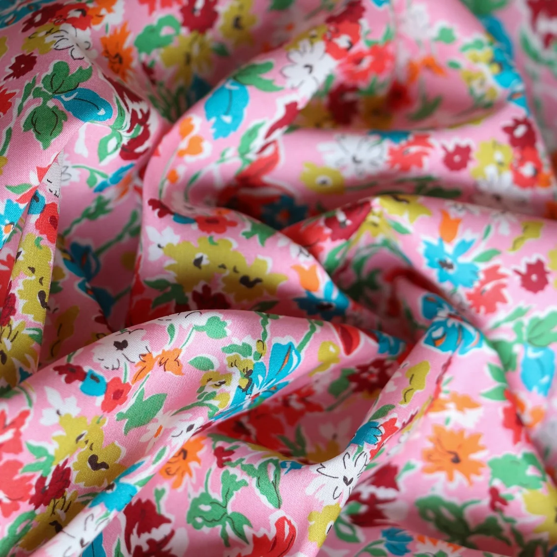 California Bloom Pink - Liberty Tana Lawn™ - Image 2