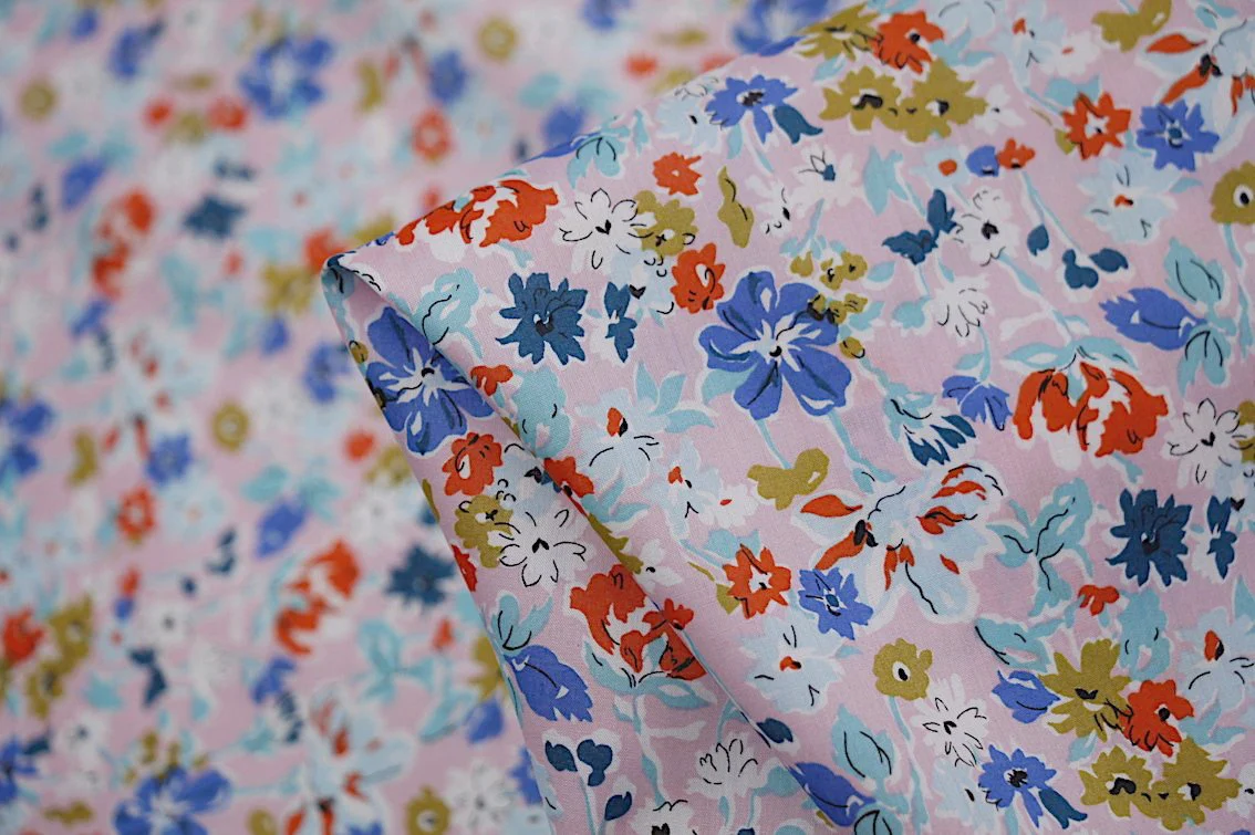 California Bloom Pink - Tana Lawn