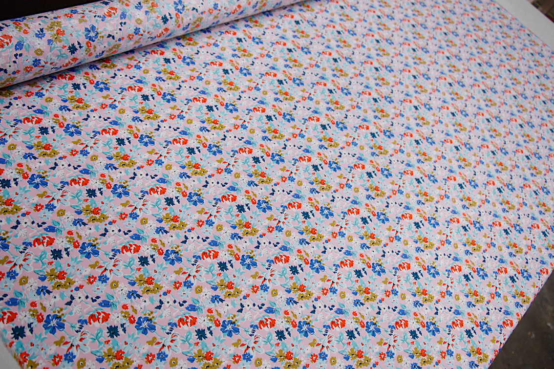 California Bloom Pink - Tana Lawn - Image 4