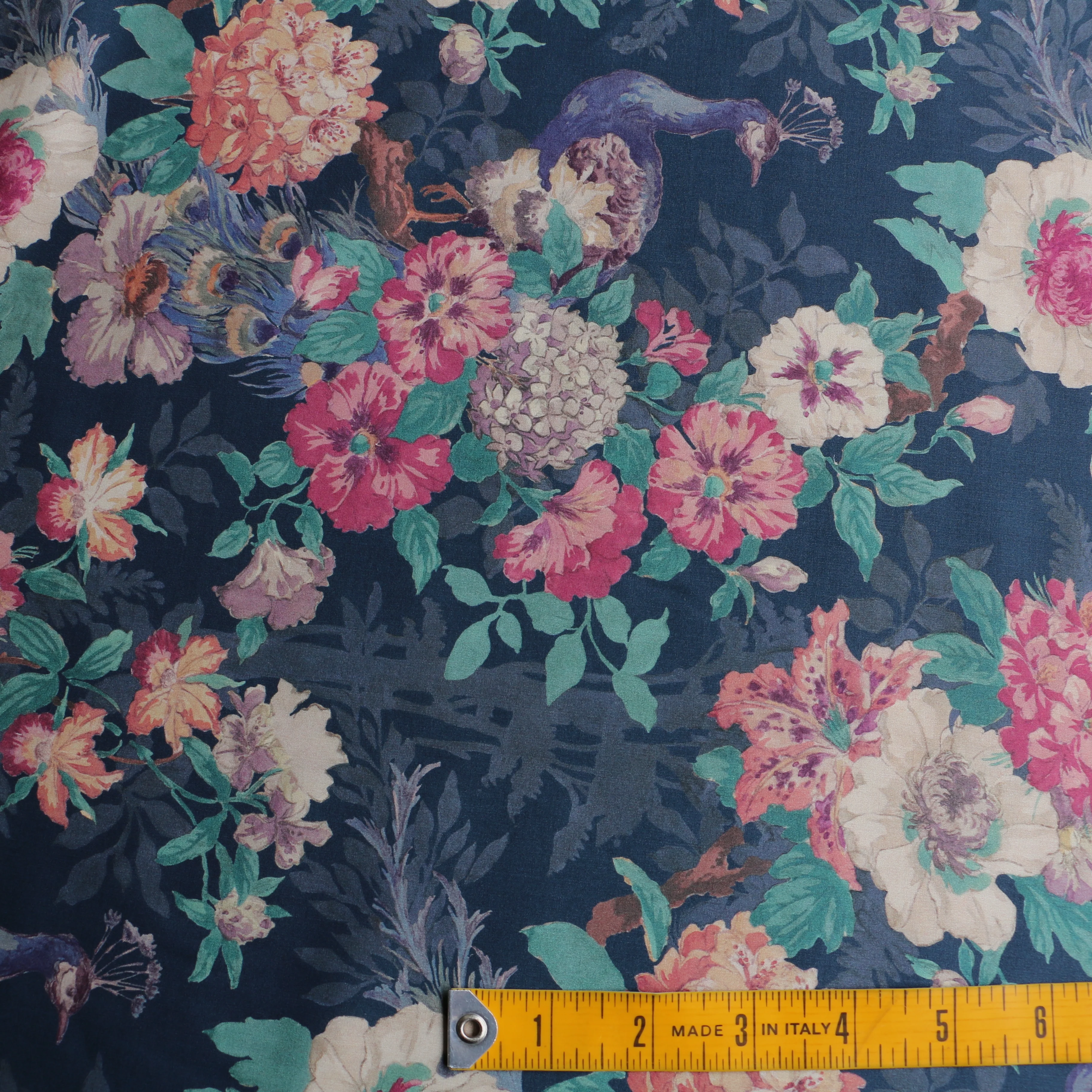 Camberwell Peacock Navy Liberty Tana Lawn⢠- Image 4