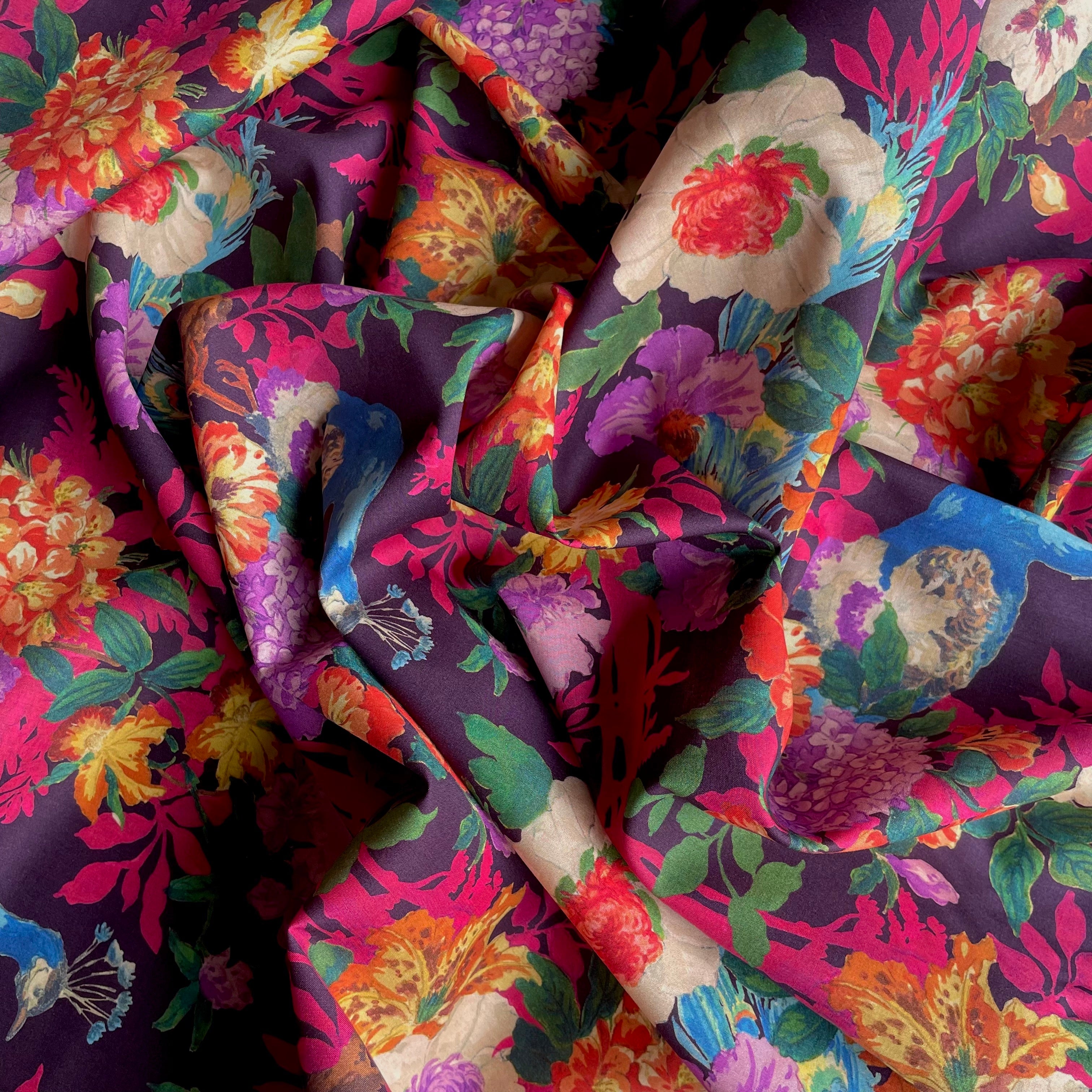 Camberwell Peacock Plum Liberty Tana Lawn™ - Image 2