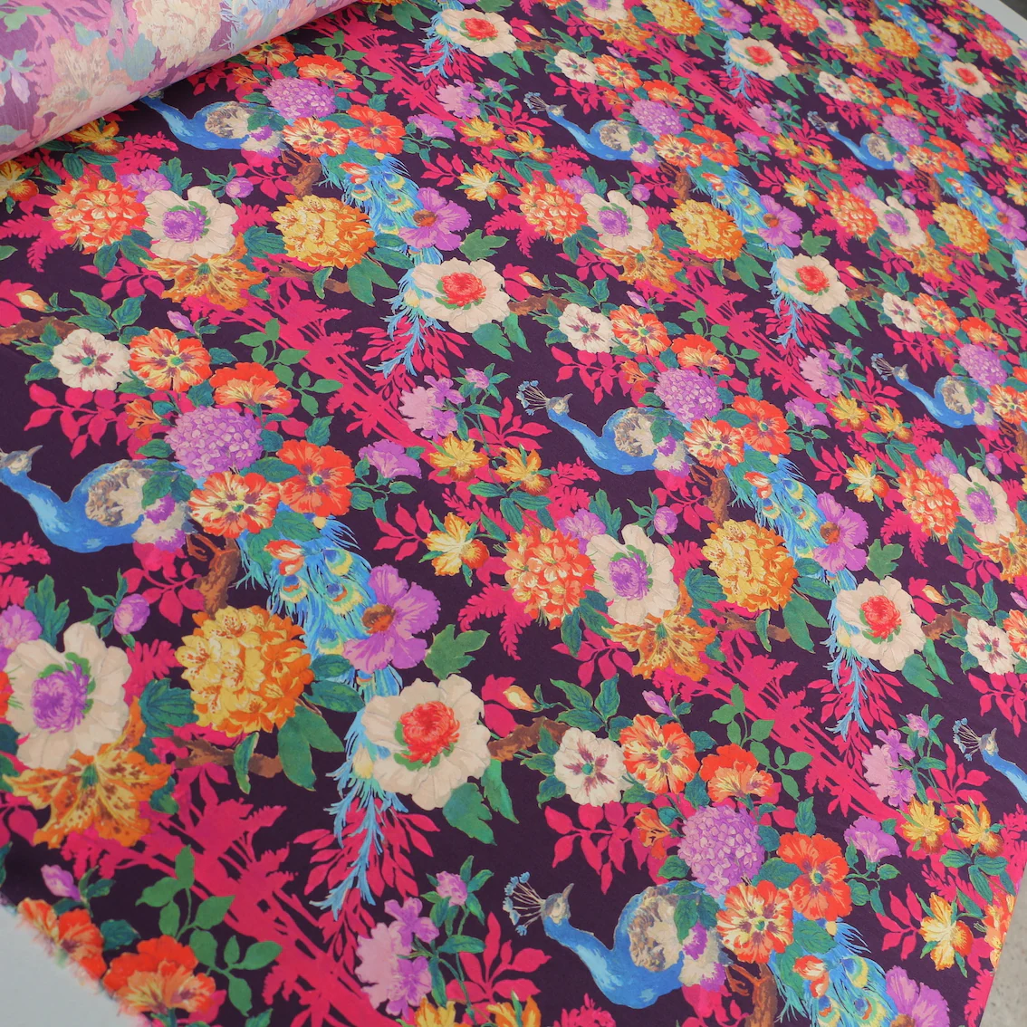 Camberwell Peacock Plum Liberty Tana Lawn™ - Image 5