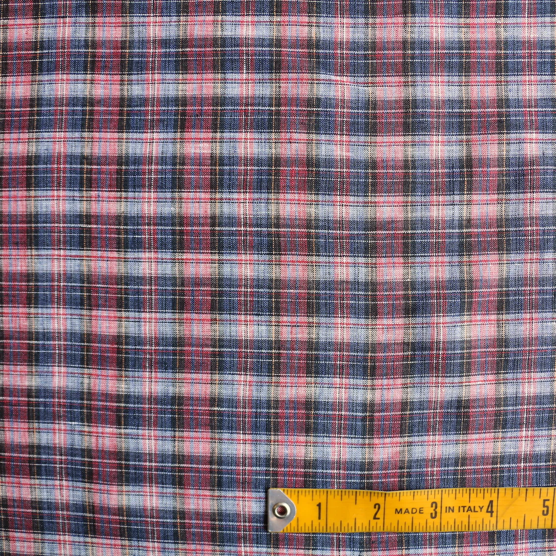 Candy Check Small Linen - Image 3