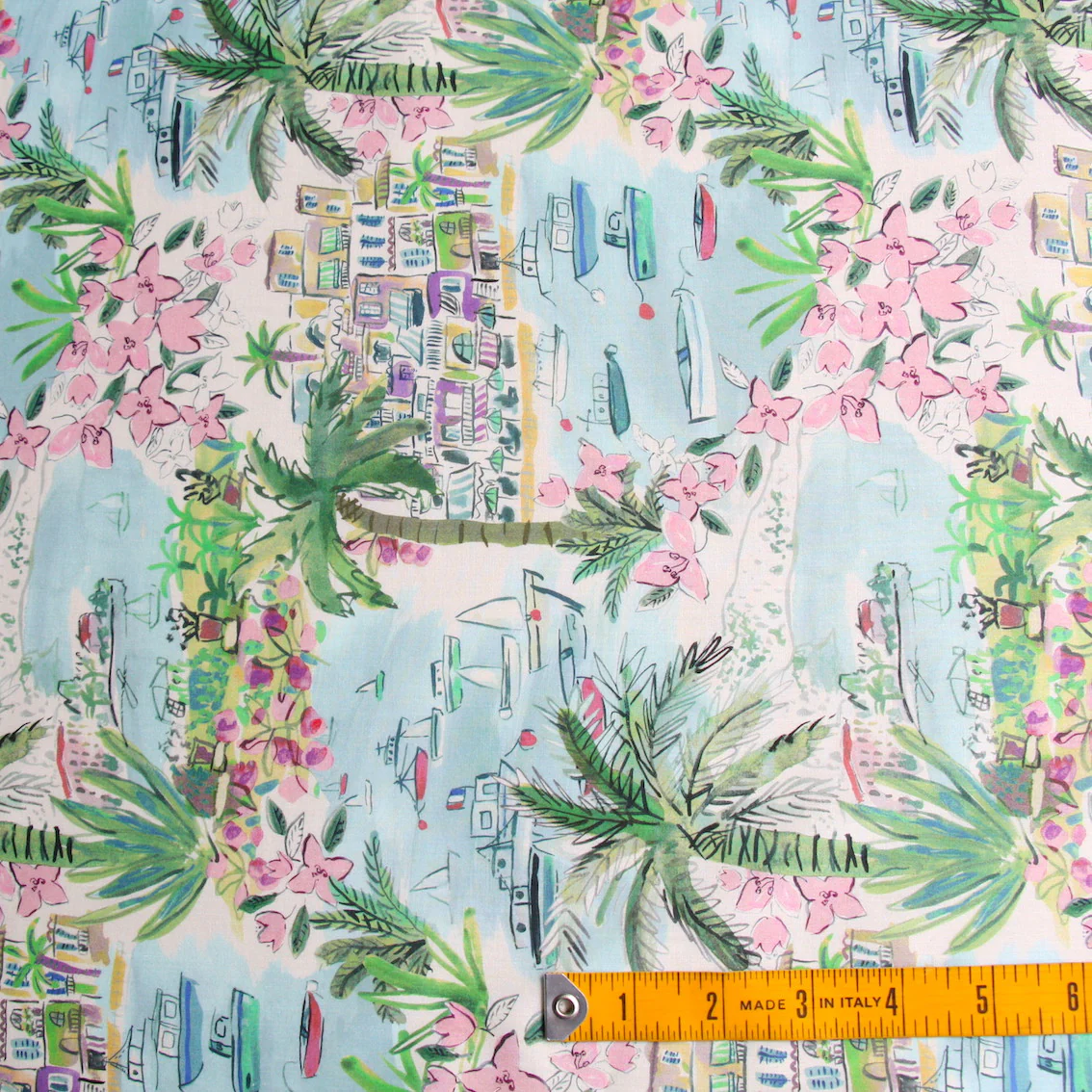 Cape Vista Green/Pink - Liberty Tana Lawn™ - Image 3