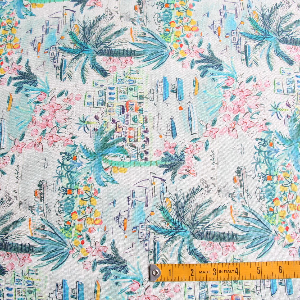 Cape Vista Pink - Liberty Sycamore Linen - Image 3