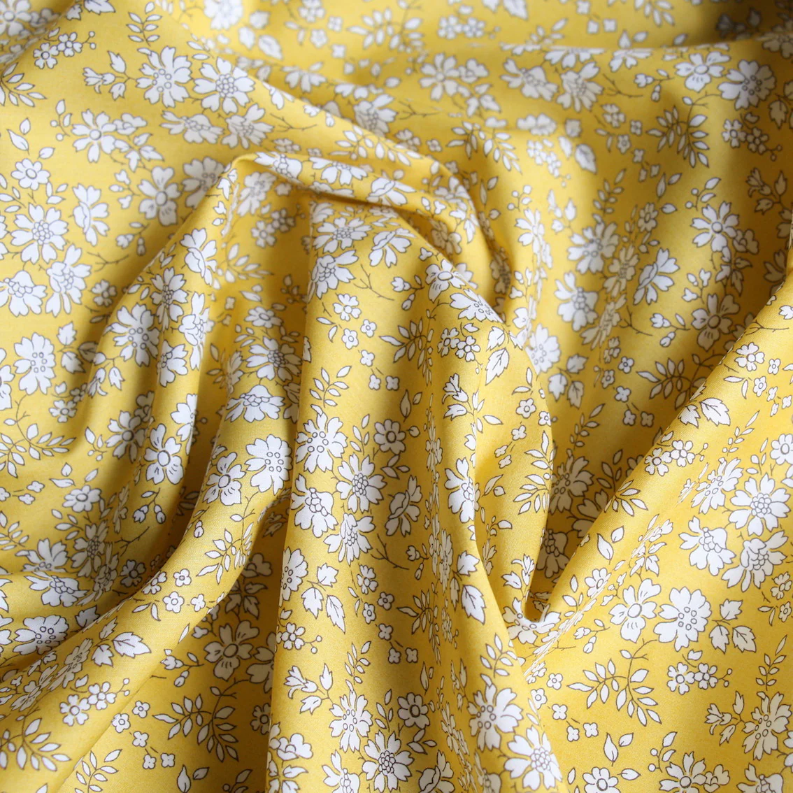 Capel Yellow - Liberty Organic Tana Lawn™ - Image 2