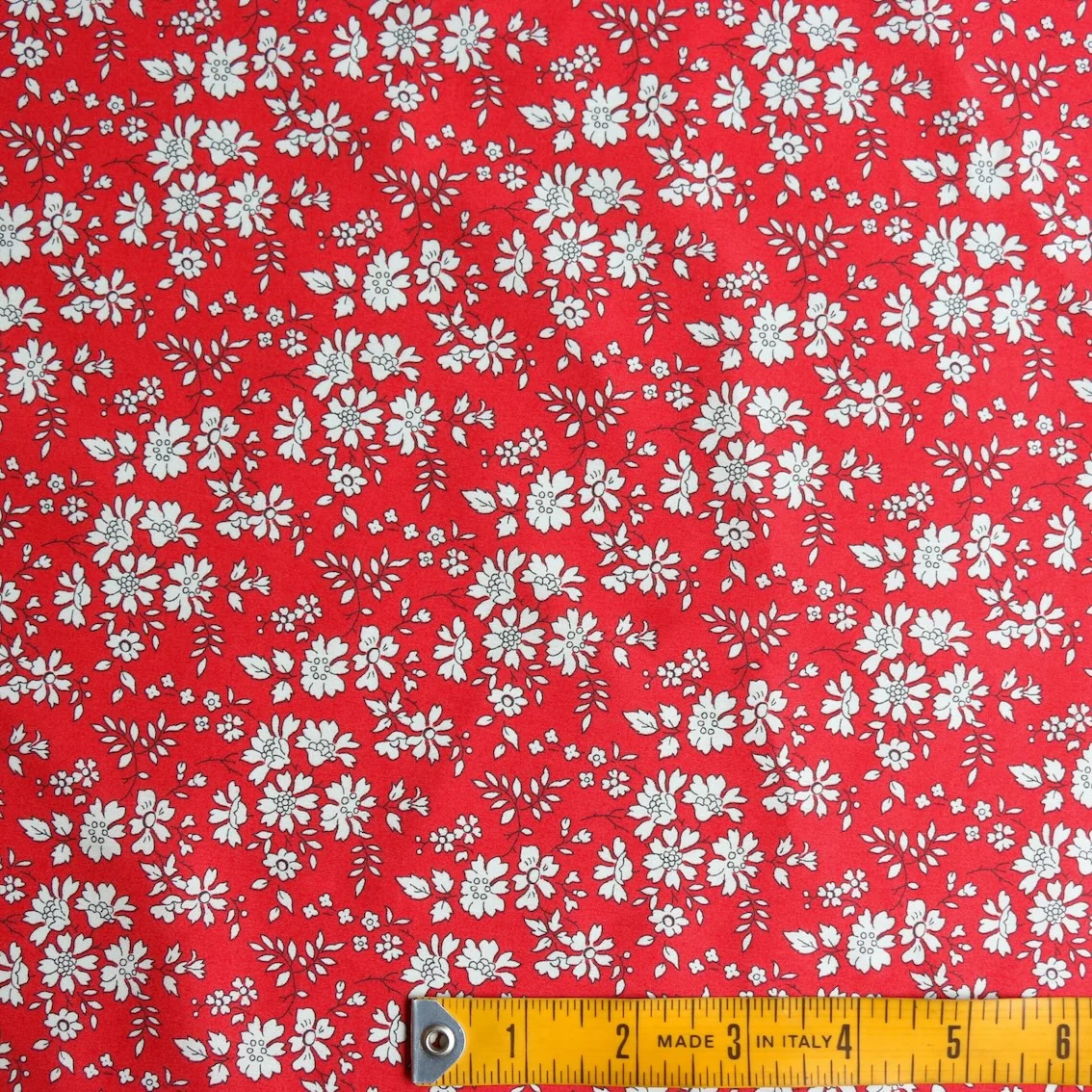 Capel Coral Red  - Liberty Tana Lawn™ - Image 3