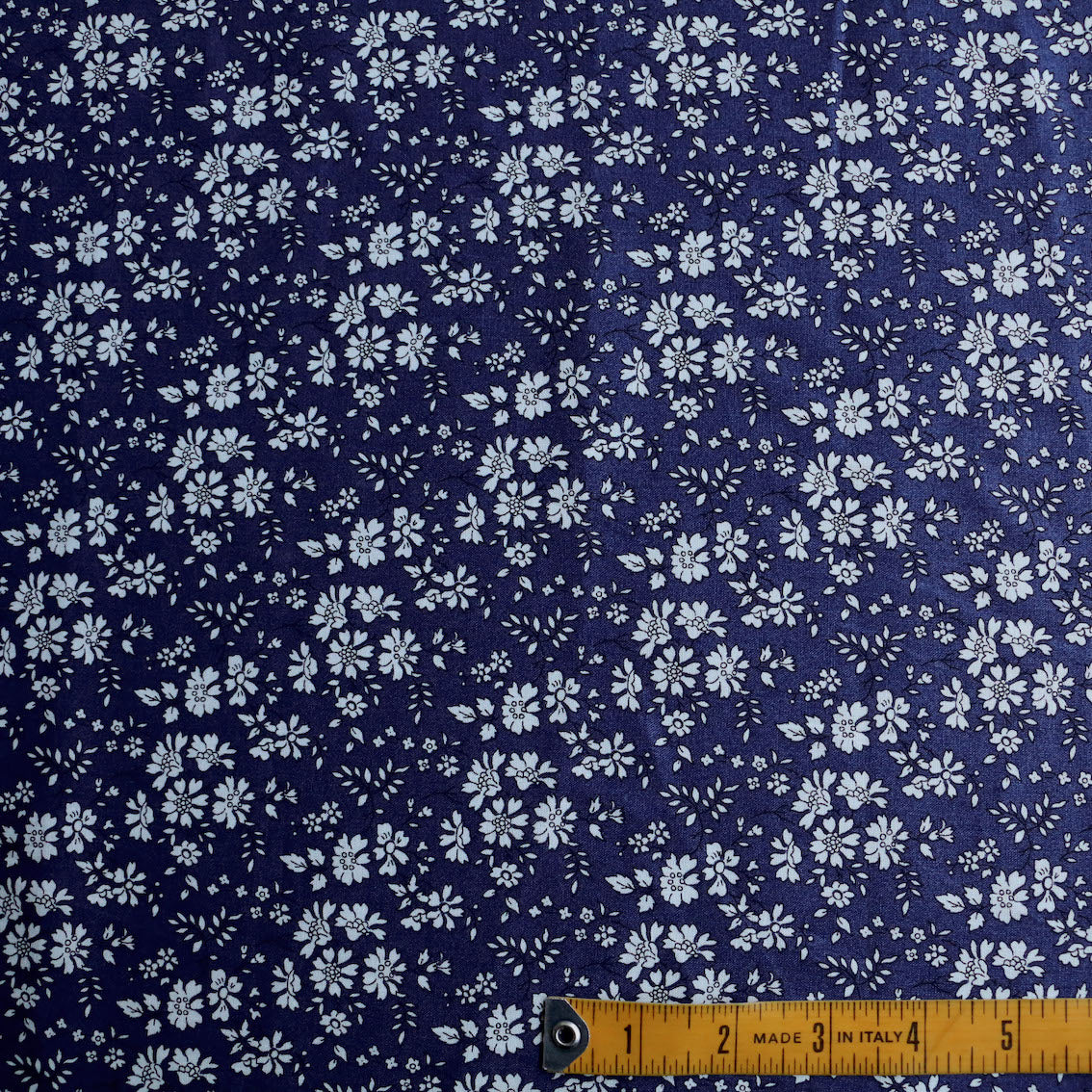 Capel Navy Augusta Linen/Cotton - Image 3