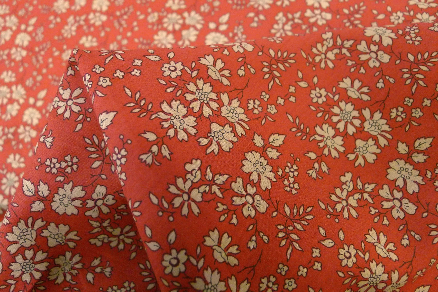Capel Tana Lawn Red