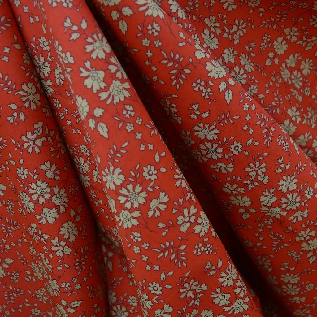 Capel Tana Lawn Red - Image 5