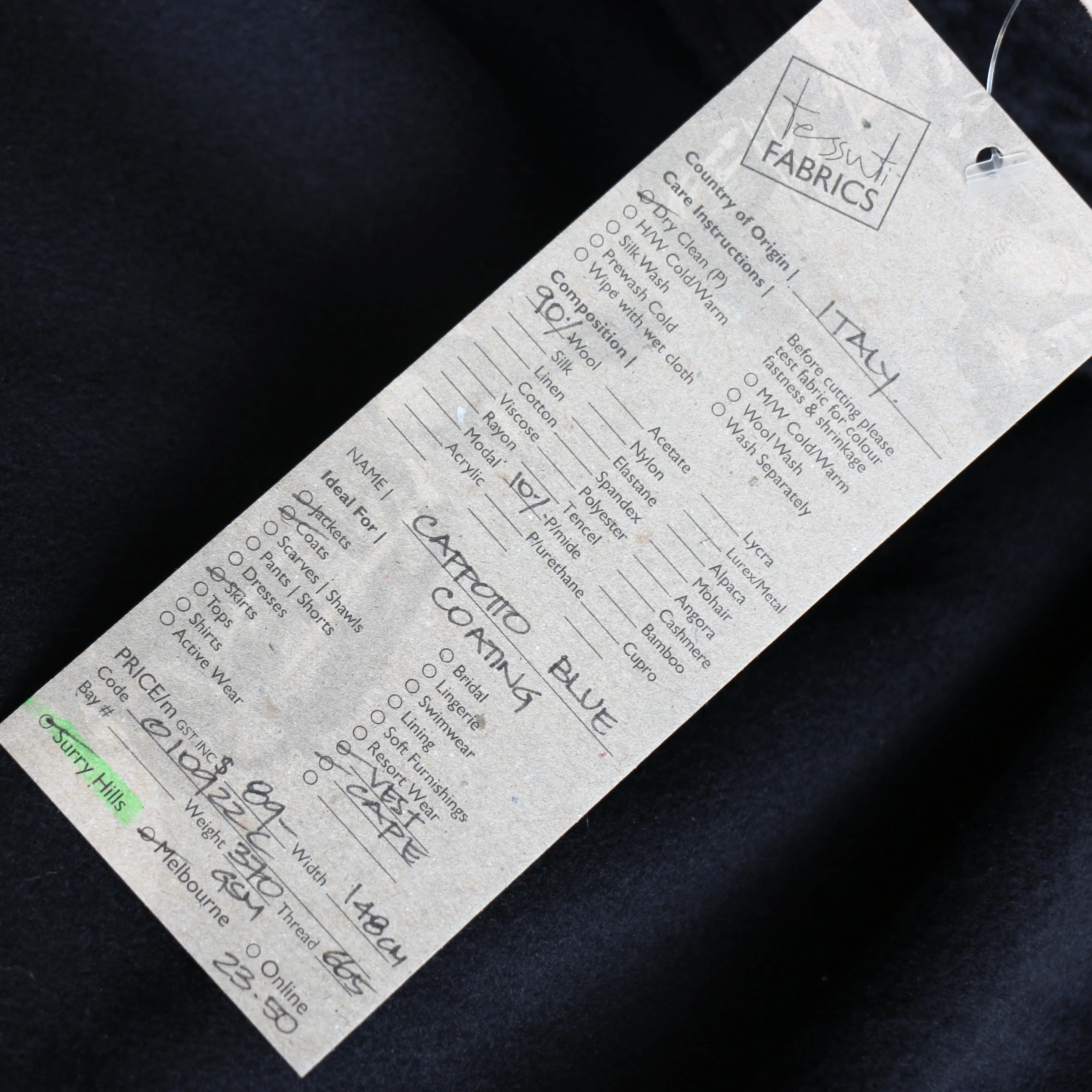 Cappotto Navy Coating - Image 3