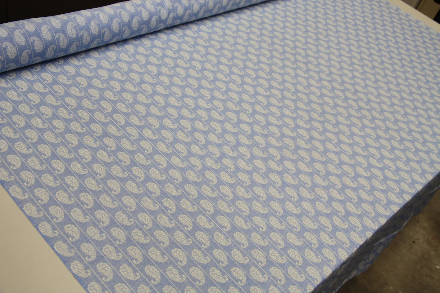 Capri Blu Stripe - Voile - Image 4