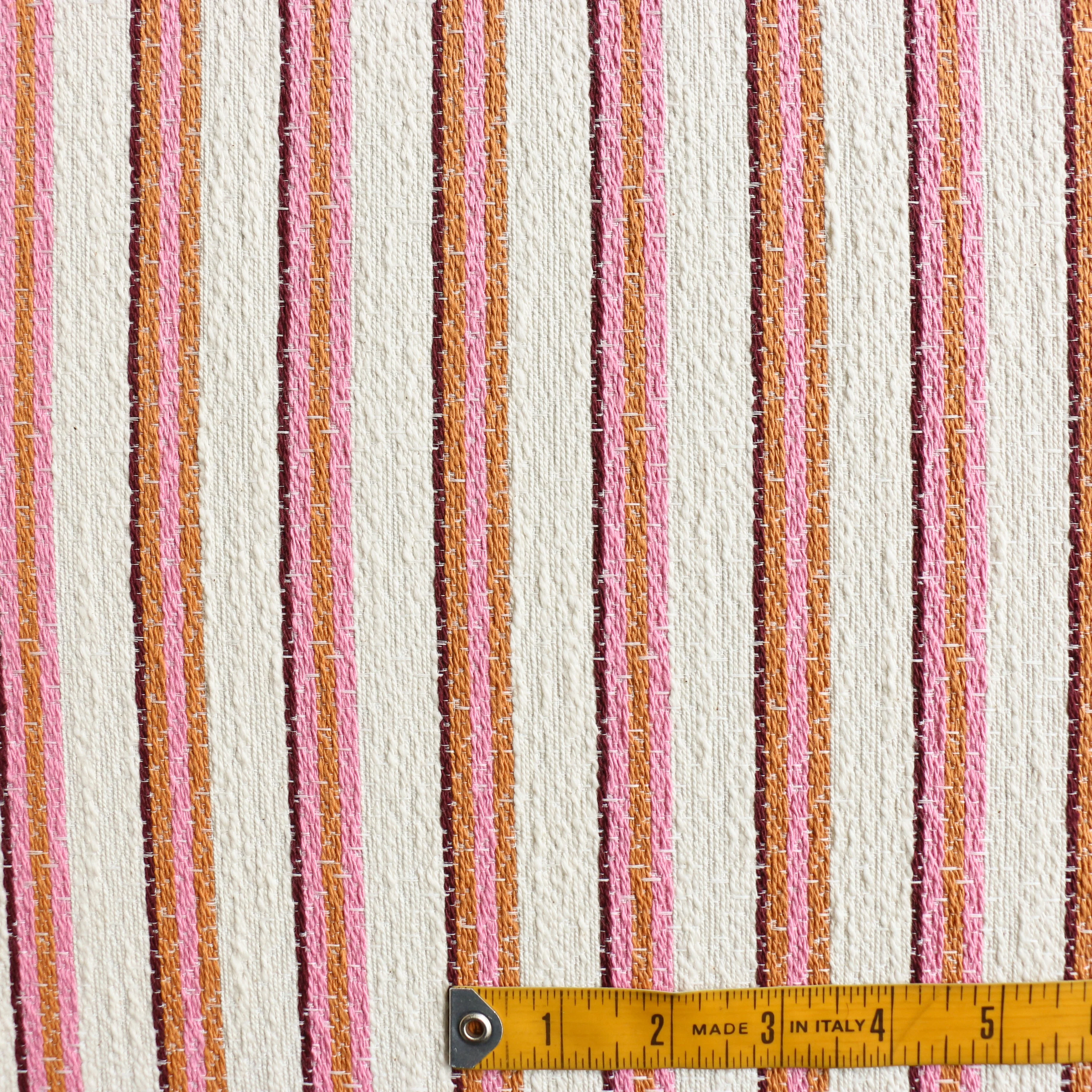 Capri Pink Stripe Cotton - Image 4