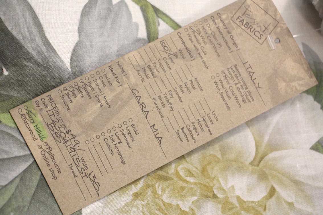 Cara Mia - Printed Linen - Image 3