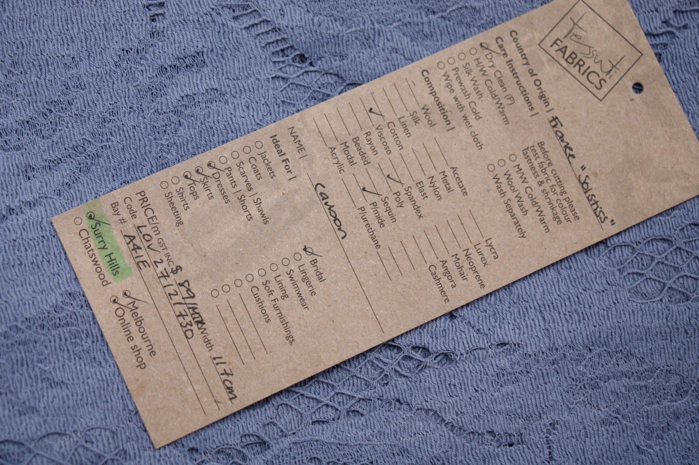 Carbon French Lace - Image 5