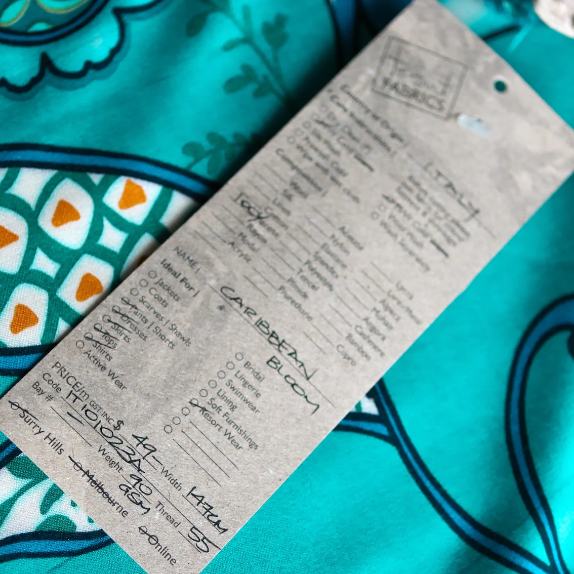 Caribbean Bloom Viscose - Image 5