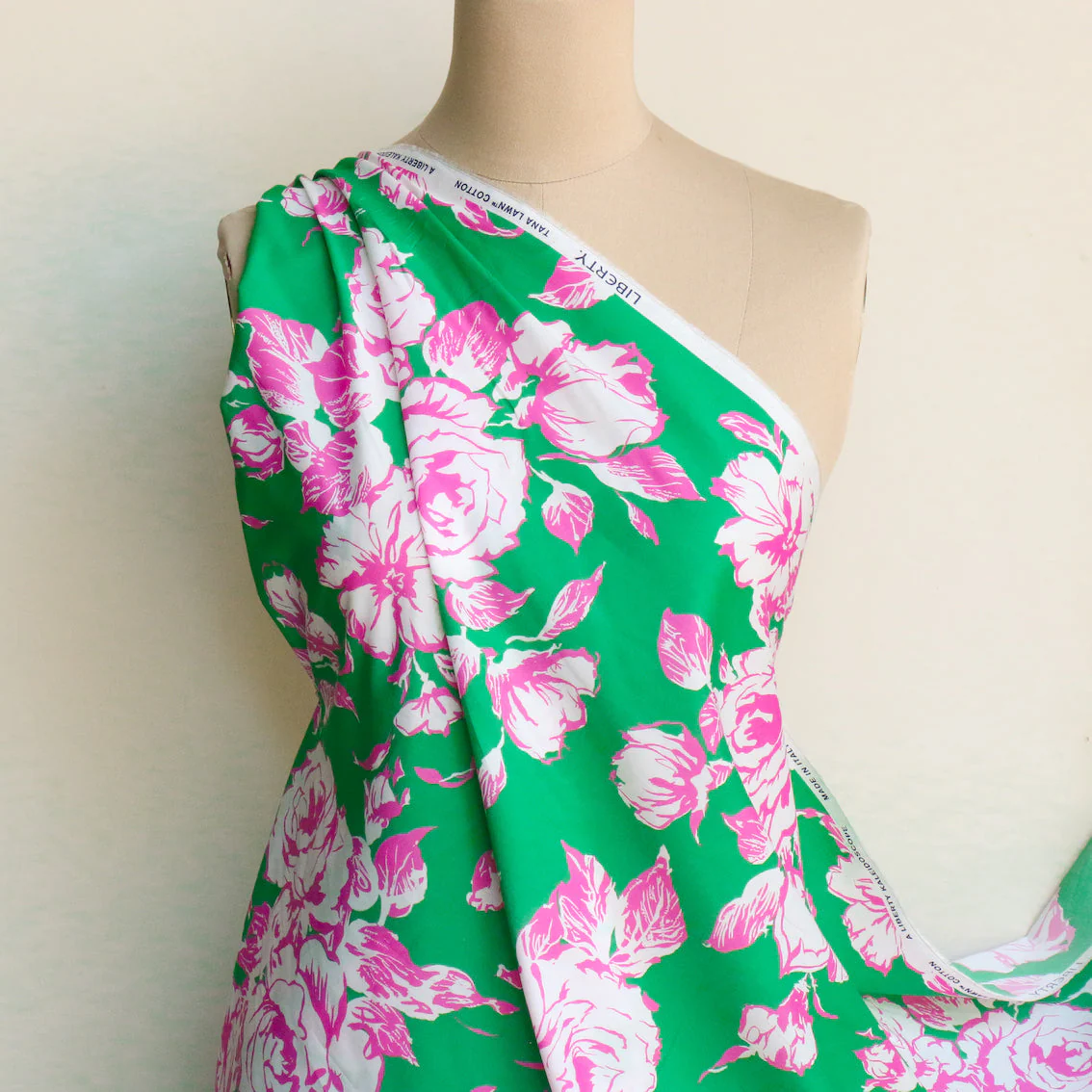 Carline Bloom Green - Liberty Tana Lawn™ - Image 5