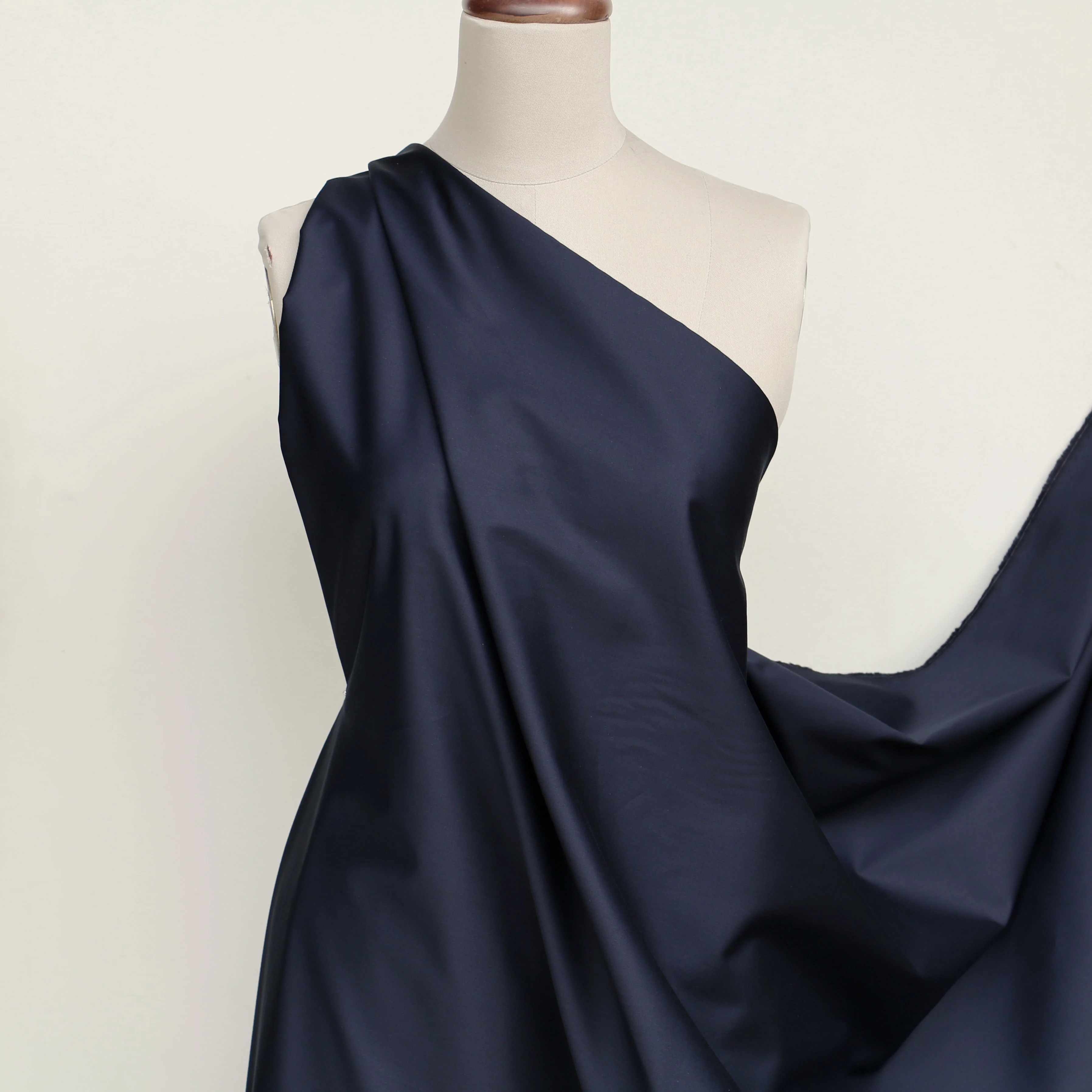 Carlo's Navy Cotton Poplin - Image 4