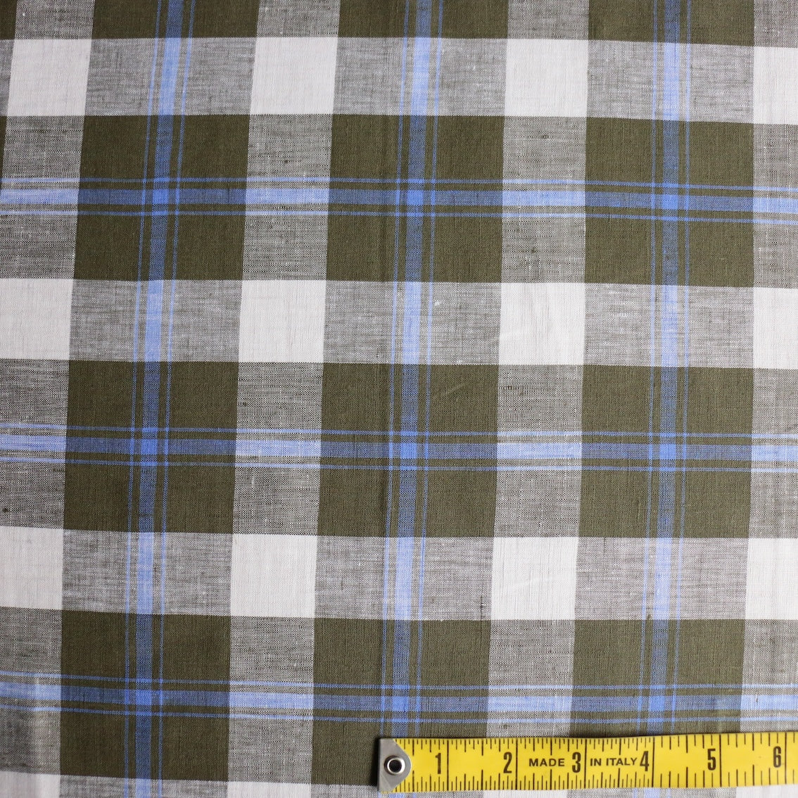 Carlotta Plaid Yarn Dyed Linen - Image 3