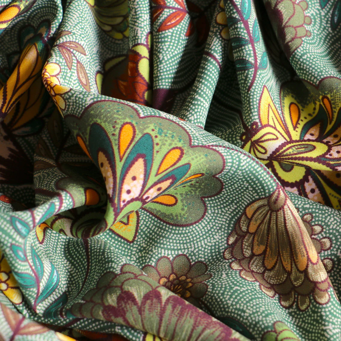 Carmen Forest Viscose Poplin - Image 2