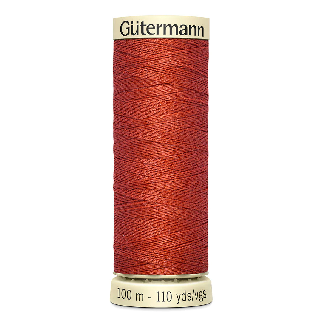 Carmen Rust Viscose Poplin - Image 7