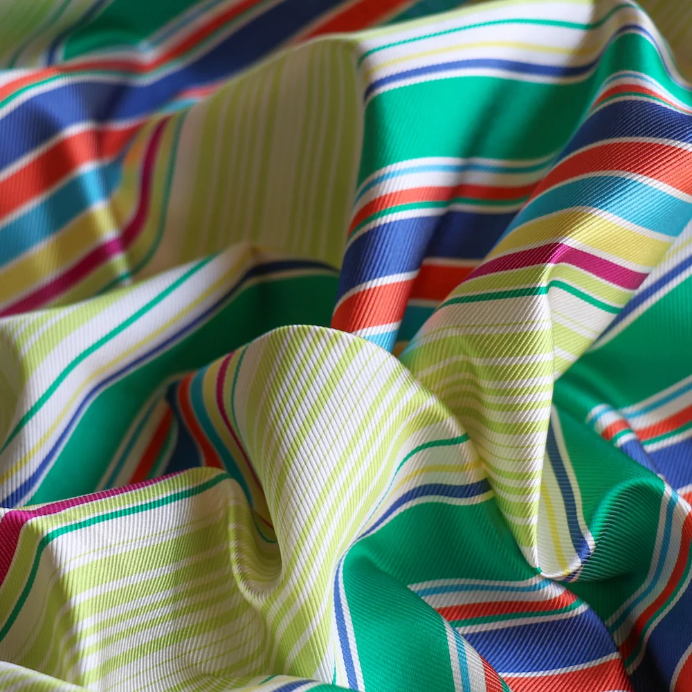 Carnivale Stripe Twill Silk - Image 2