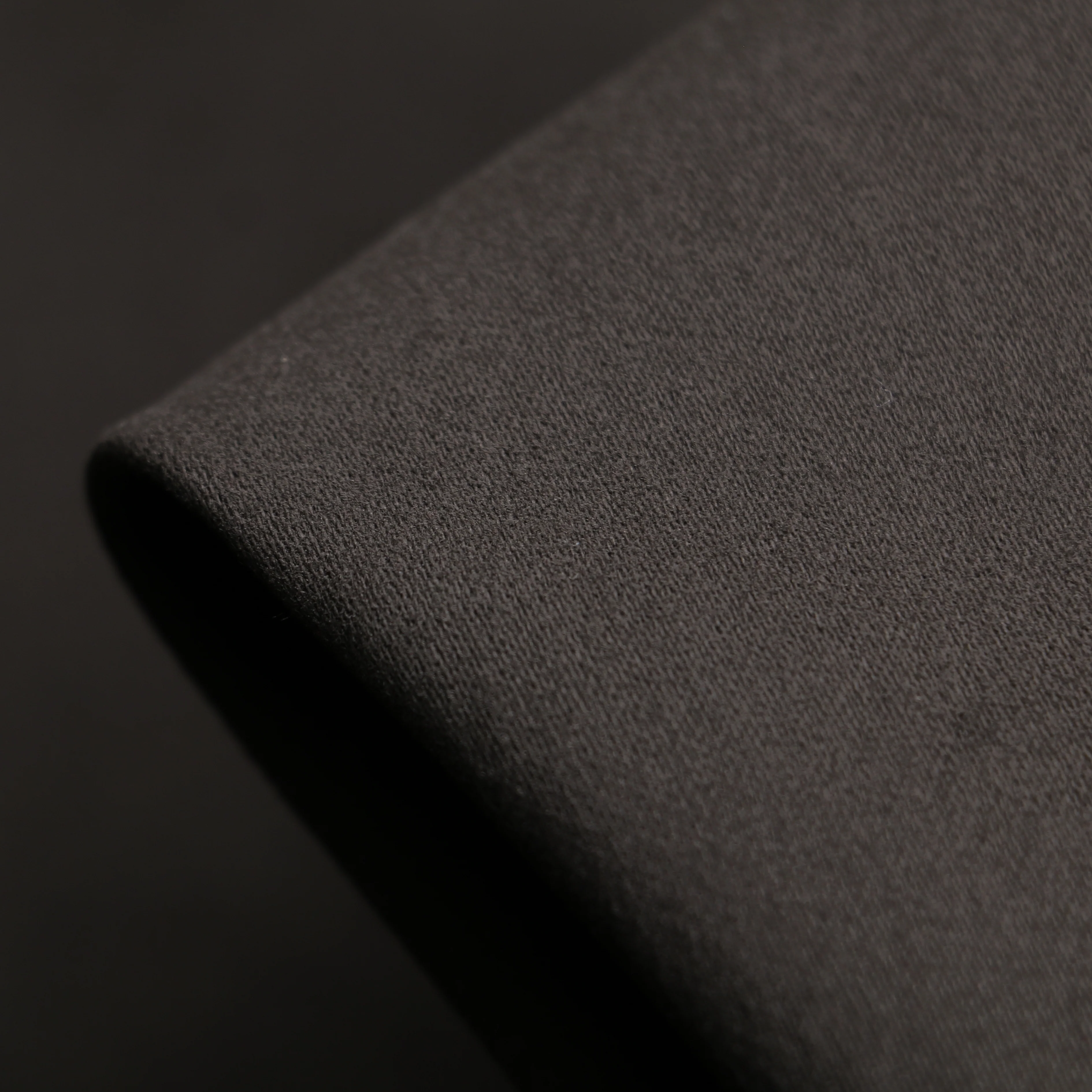 Carob Brushed Stretch Cotton