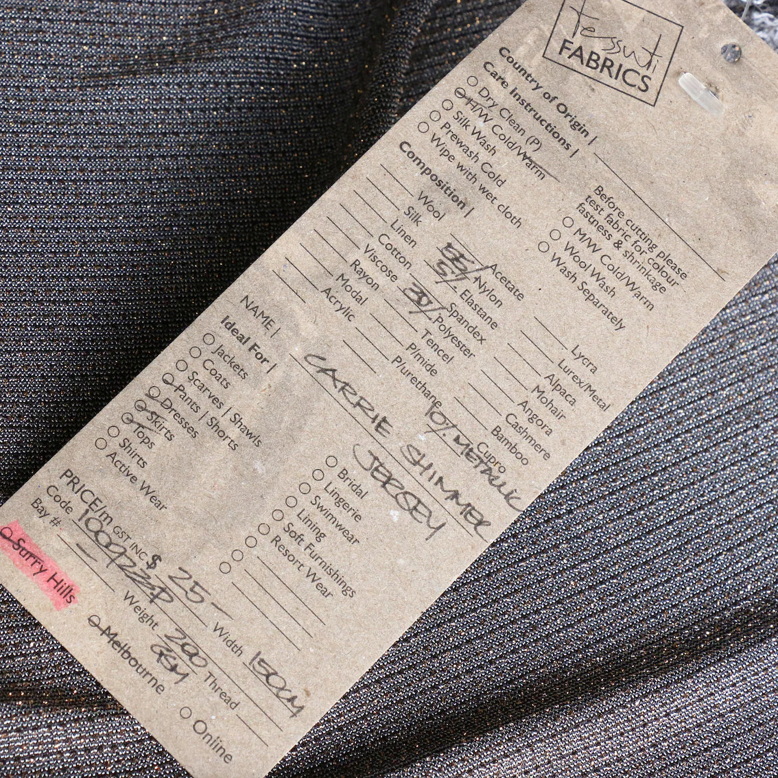 Carrie Shimmer Jersey - Image 3