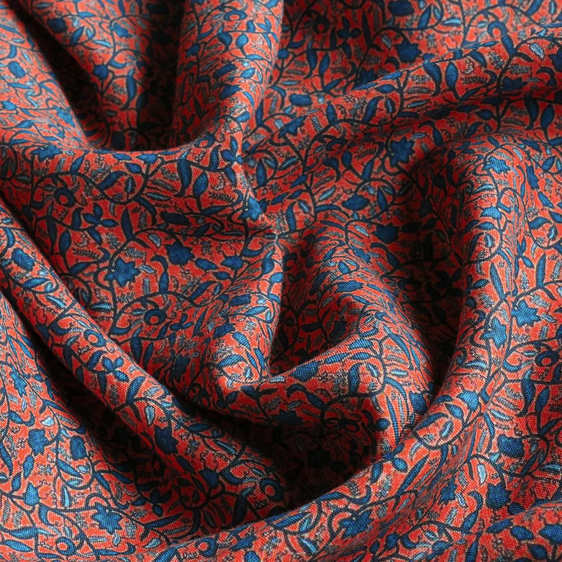 Casablanca Blooms Washed Printed Linen - Image 3
