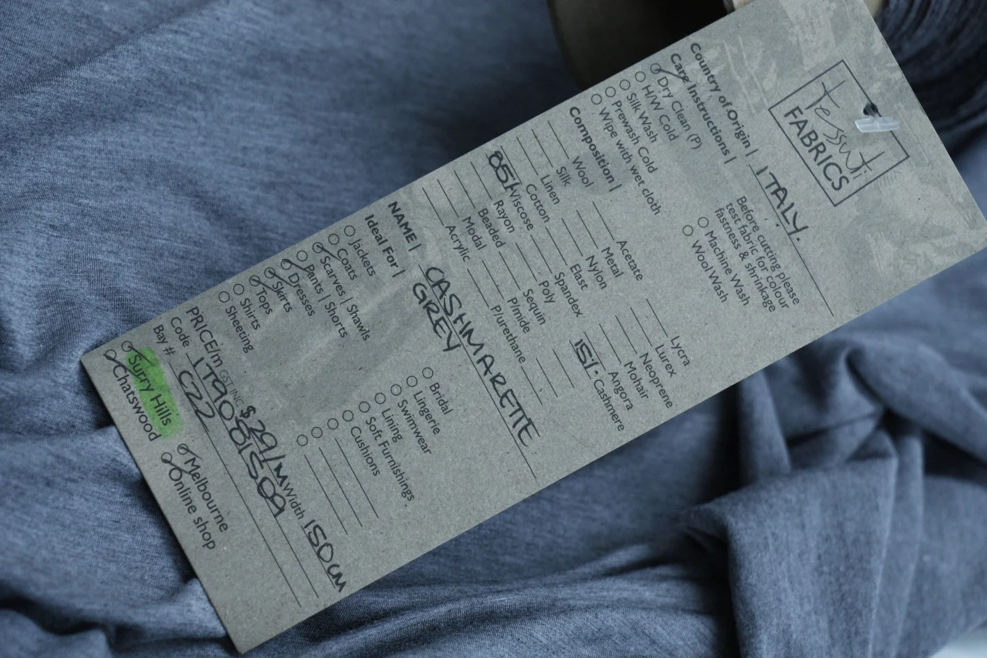 Cashmarette Grey - Image 2