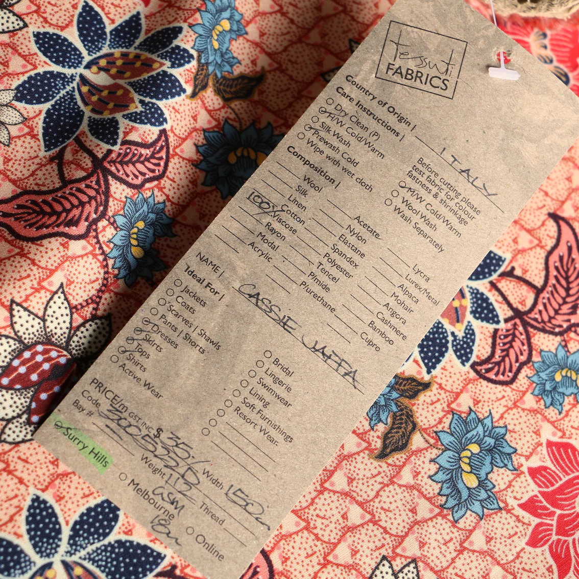 Cassie Jaffa Viscose Poplin - Image 5