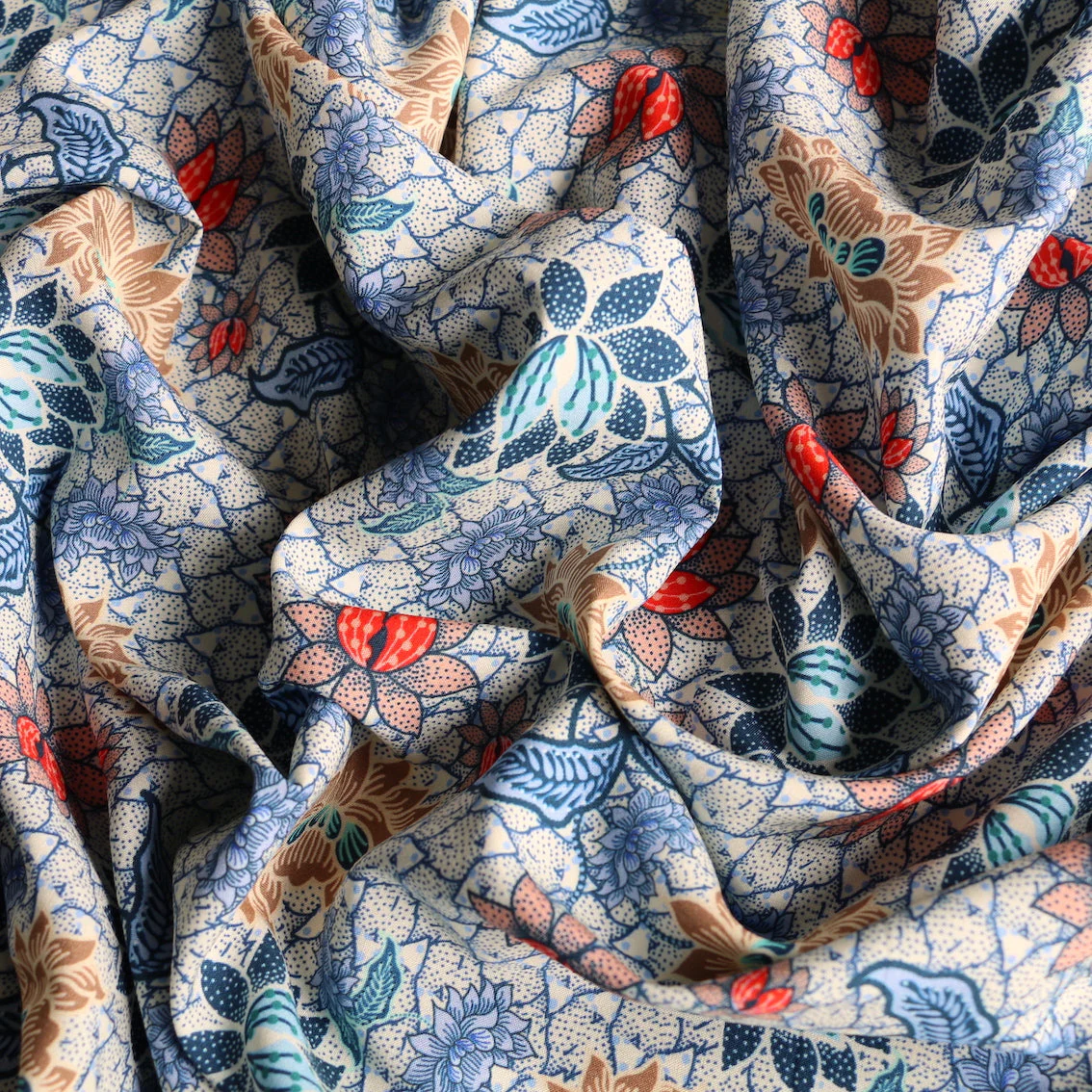 Cassie Rain Viscose Poplin - Image 2