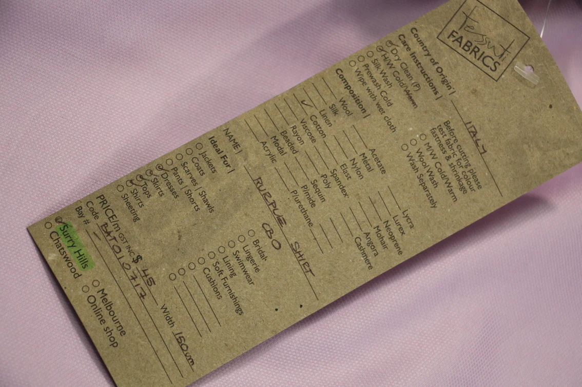 CBO Purple Shirting - Image 2
