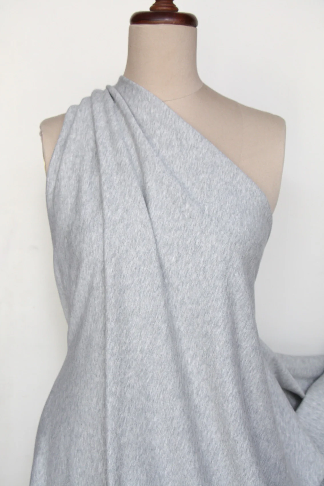 Cecile Grey Marle French Terry - Image 3