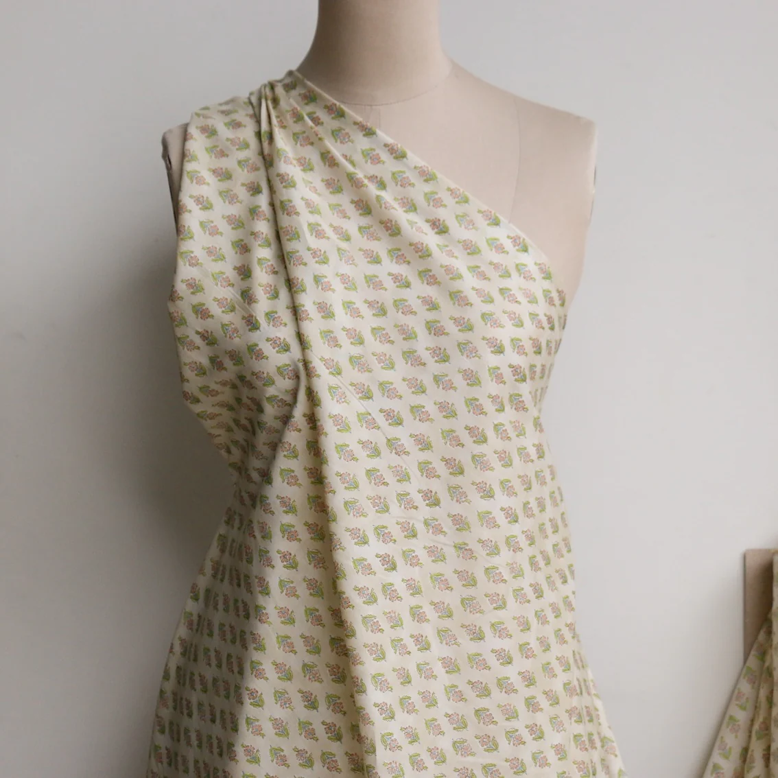 Chai Blooms Cotton Voile - Image 5
