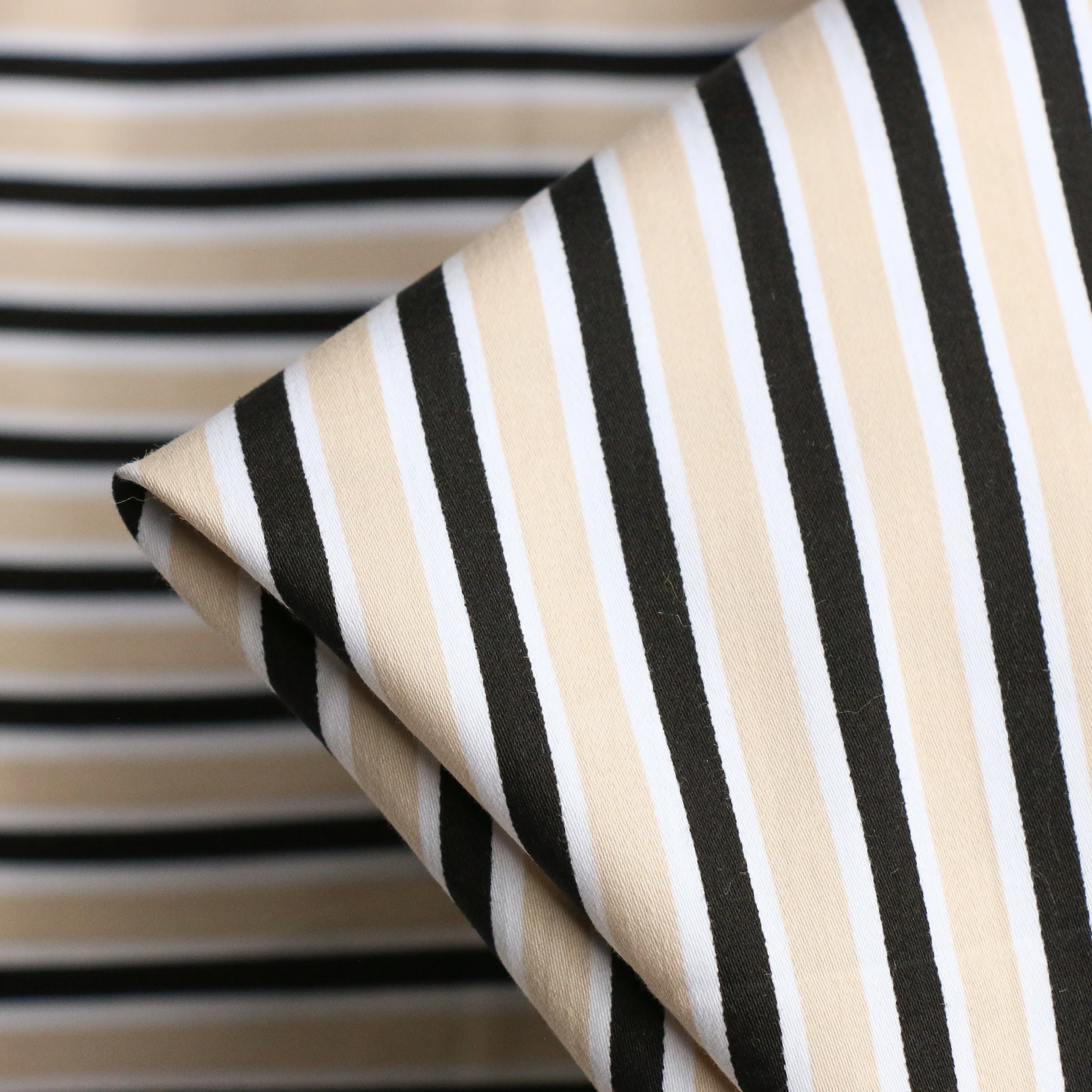 Chai Stripe Microprene