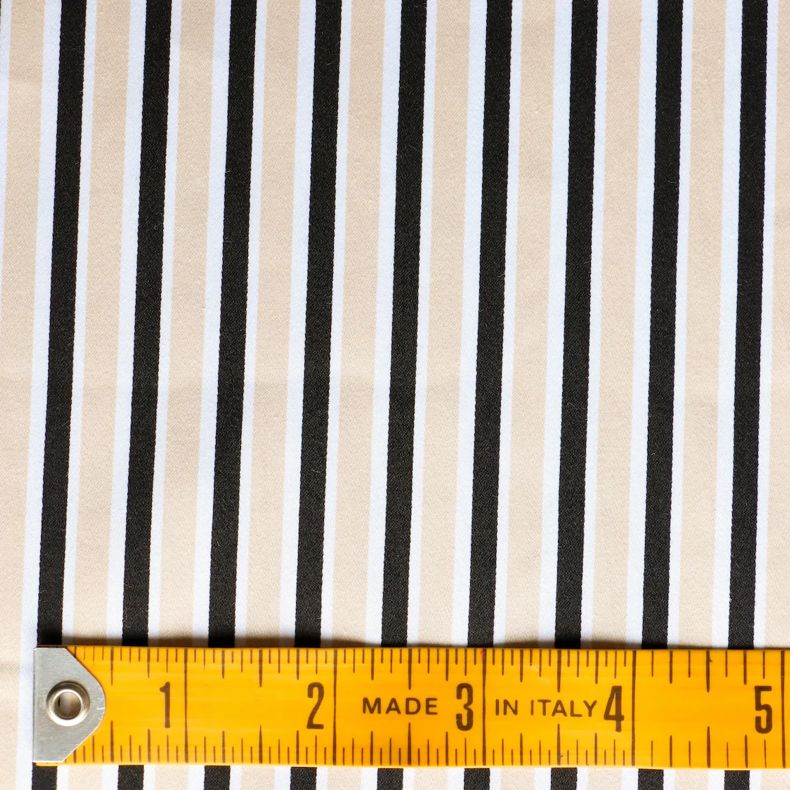 Chai Stripe Microprene - Image 3