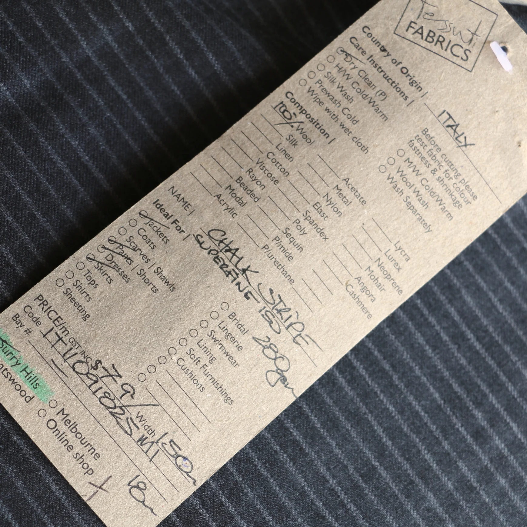 Chalk Stripe Superfine - Image 5