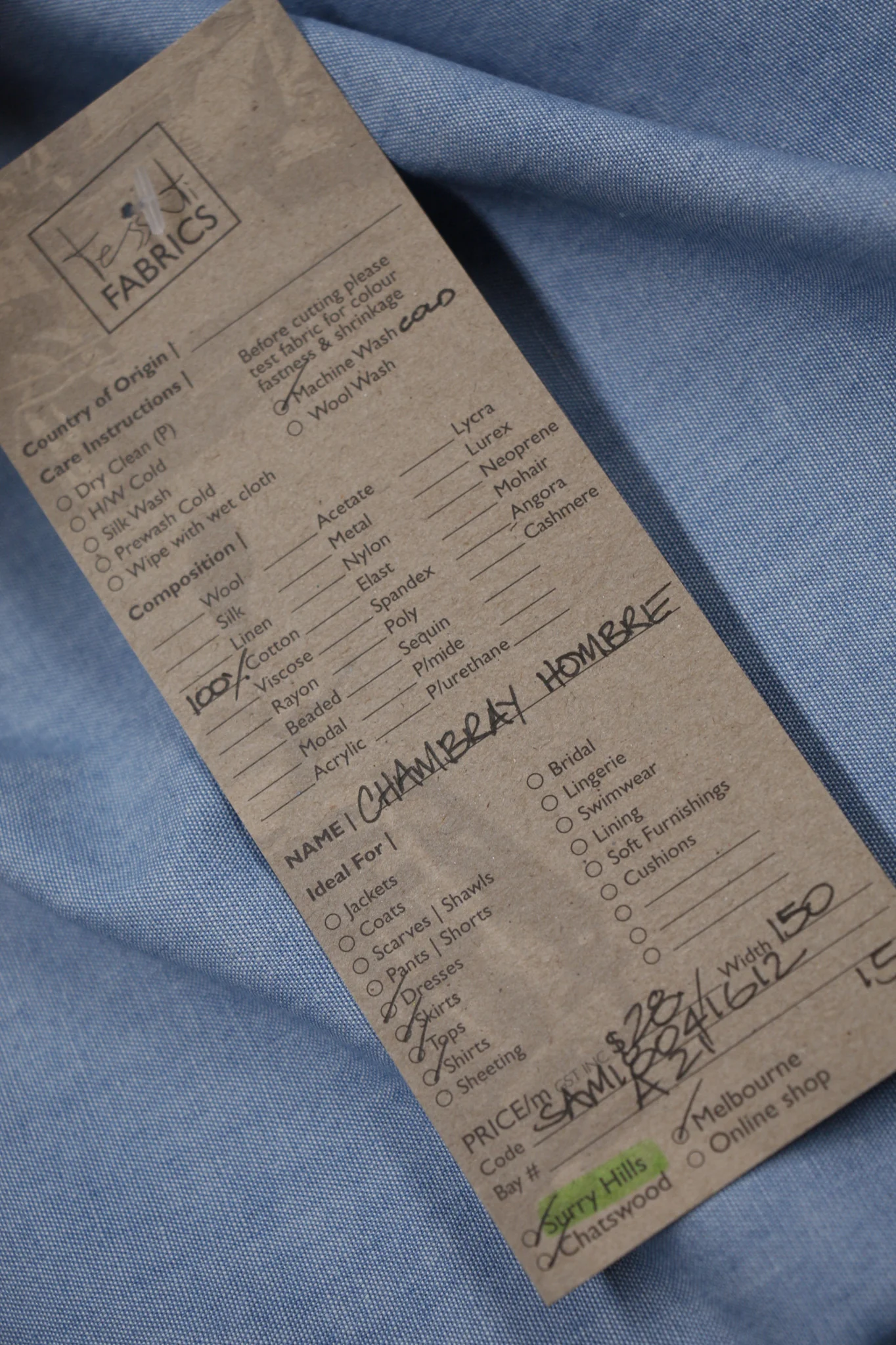 Chambray Hombre - Image 2